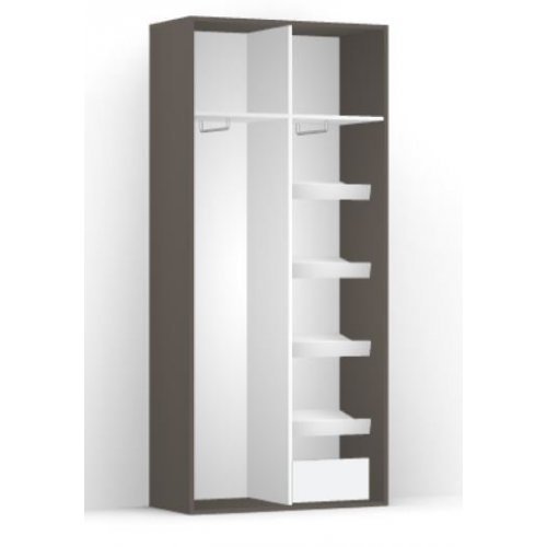DULAP LEX cu doua usi 100/45/218 VARIANTA B